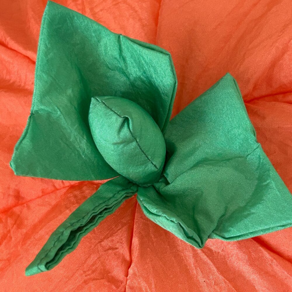 Gibson Greetings Pumpkin Plush Nylon Jack o Lantern Halloween Parachute 1993 - Picture 10 of 16